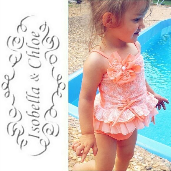 Isobella & Chloe Tankini Swimsuit Set - Picture 1 of 8